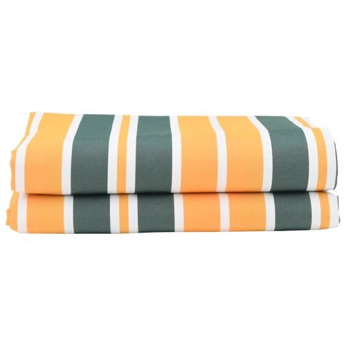 Смяна на сенник Зелен и жълт 1000 x 160 см Полиестерен плат