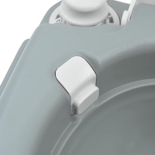 Къмпинг тоалетна Сив 41,5 x 36,5 x 42 см