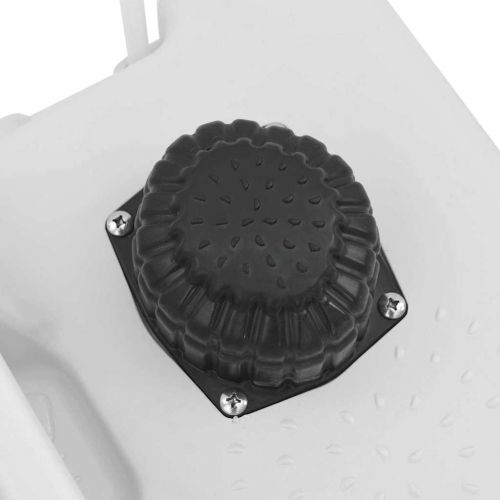 Стойка за миене на ръце за къмпинг Сив 50,5 x 33 x 103 см