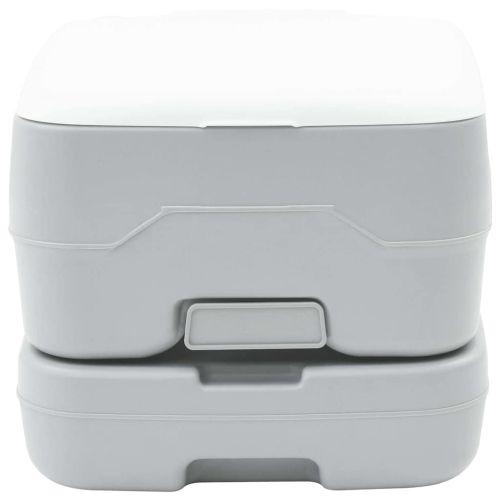 Къмпинг тоалетна Сив и бял 41,5 x 36,5 x 30 cm Полиетилен