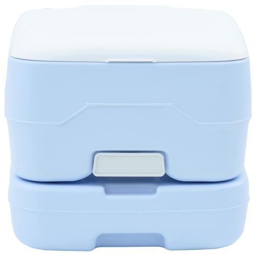 Къмпинг тоалетна Светлосиньо и бяло 41,5 x 36,5 x 30 cm