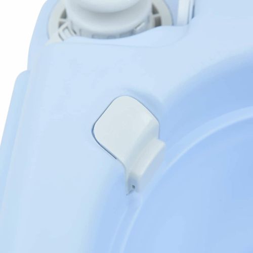 Къмпинг тоалетна Светлосиньо и бяло 41,5 x 36,5 x 30 cm