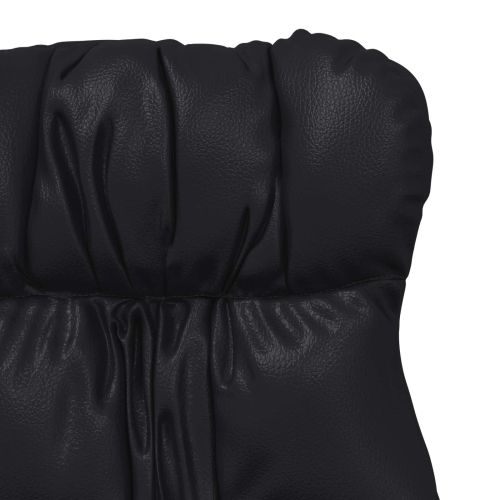 фотьойл Черно 69 x 74 x 93 см Изкуствена