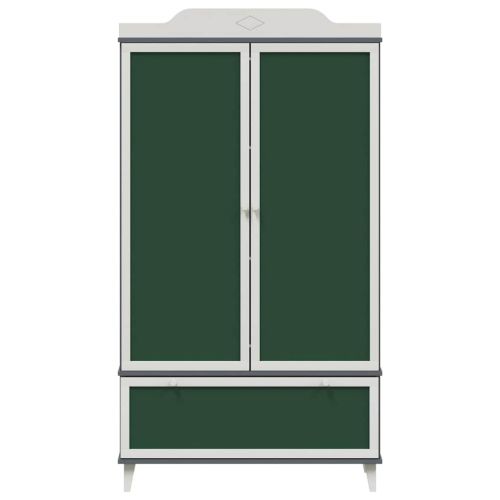 Дъска за записки Гардероб ROROS Сив и бял 90 x 45 x 165 см