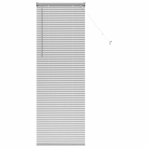 Вертикални щори Сребрист 175 x 55 см Алуминий