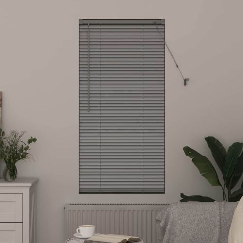 Вертикални щори Сребрист 175 x 60 см Алуминий