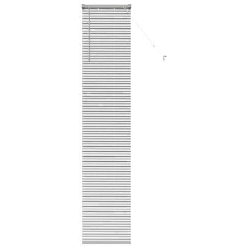Вертикални щори Сребрист 220 x 50 см Алуминий