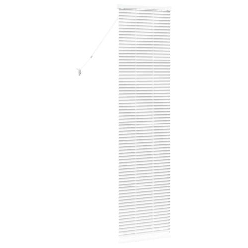 Вертикални щори Бяло 175 x 40 см Алуминий