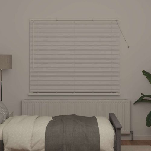 Вертикални щори Бяло 175 x 160 см Алуминий
