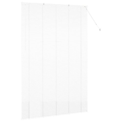 Вертикални щори Бяло 220 x 140 cm Алуминий