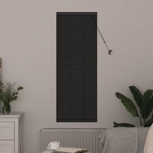 Вертикални щори Тъмен сив 175 x 45 см Алуминий