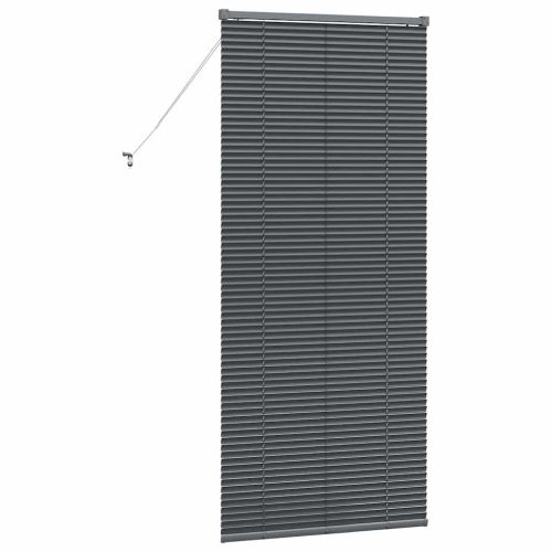 Вертикални щори Тъмен сив 175 x 70 см Алуминий