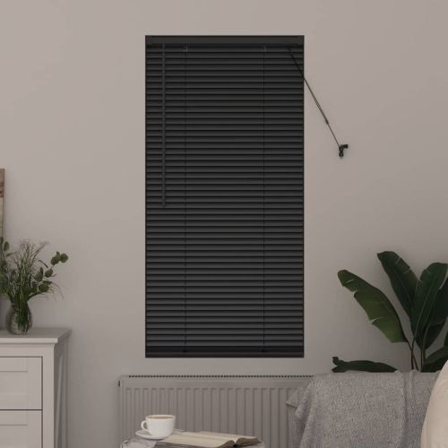 Вертикални щори Черно 175 x 60 см Алуминий