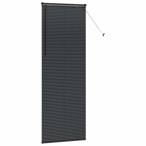 Вертикални щори Черно 220 x 80 см Алуминий