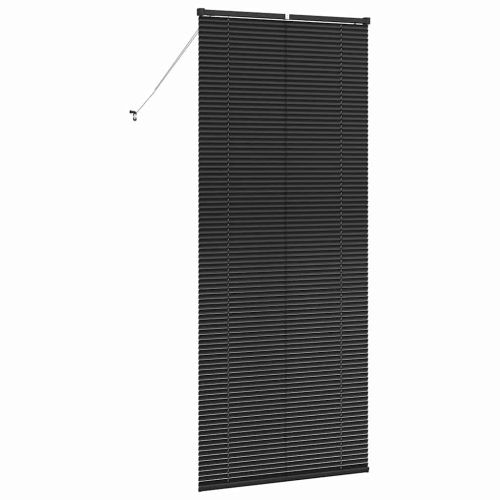 Вертикални щори Черно 220 x 85 см Алуминий