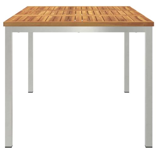 Масазахранене Кафяво 150 x 90 x 75 cm Солидно акациево дърво