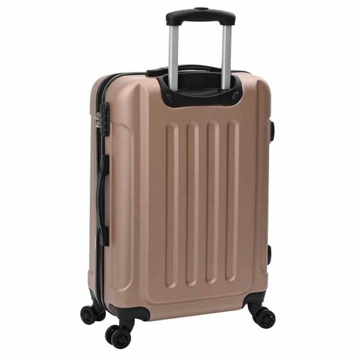 Куфар 3 pcs Розово злато 50 x 31 x 78 см ABS пластмаса