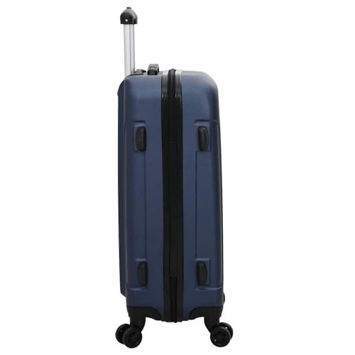 Куфар 3 pcs Тъмен син 50 x 31 x 78 см ABS пластмаса