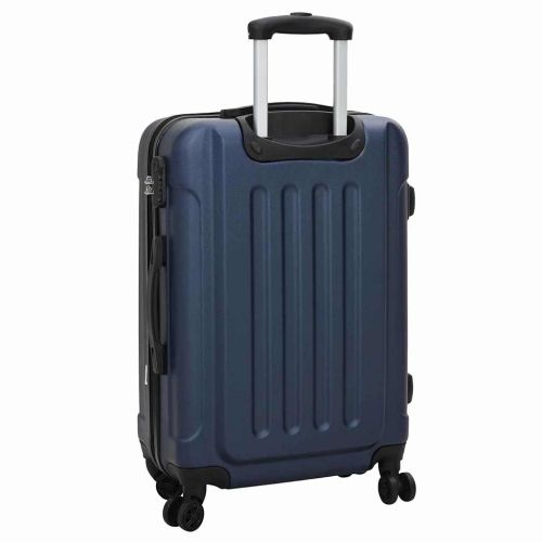 Куфар 3 pcs Тъмен син 50 x 31 x 78 см ABS пластмаса