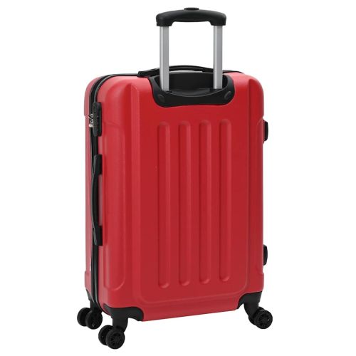 Куфар с заключване 3 pcs Червено 50 x 31 x 78 см ABS пластмаса