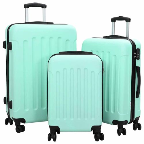 Куфар 3 pcs Ментово зелен 50 x 31 x 78 см ABS пластмаса
