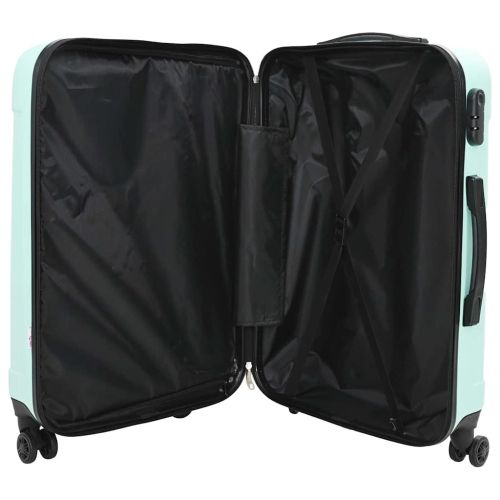 Куфар 3 pcs Ментово зелен 50 x 31 x 78 см ABS пластмаса