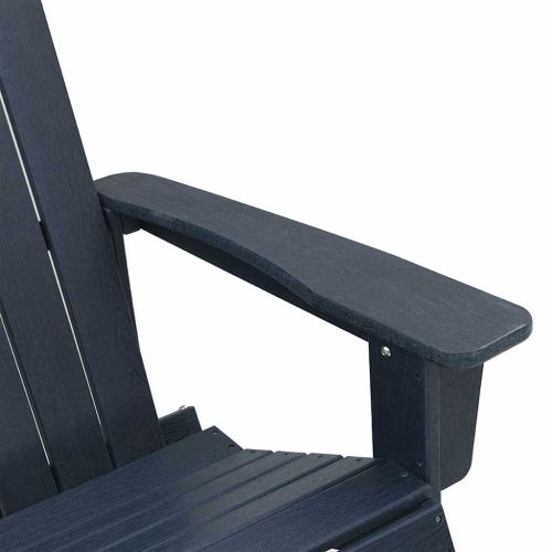 Люлеещ се стол Adirondack Морски син 92 x 73,5 x 92 см HDPE