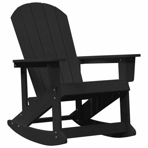 Люлеещ се стол Adirondack Черно 92 x 73,5 x 92 см HDPE