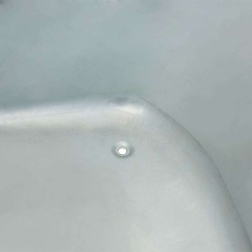 Подмяна на чиния за количка Сребрист 90 x 63 x 28 см Стомана