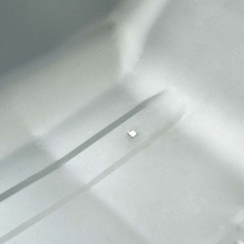 Подмяна на чиния за количка Сребрист 80 x 60 x 25 см Стомана