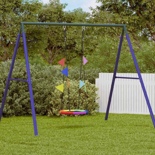 Гнездо за пързалка Синьо 60 x 60 x 180 см Полиестер