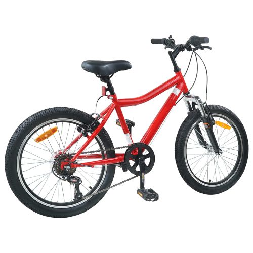 Детски Велосипед 20 инча 6-Speed за 6–11 години Червено