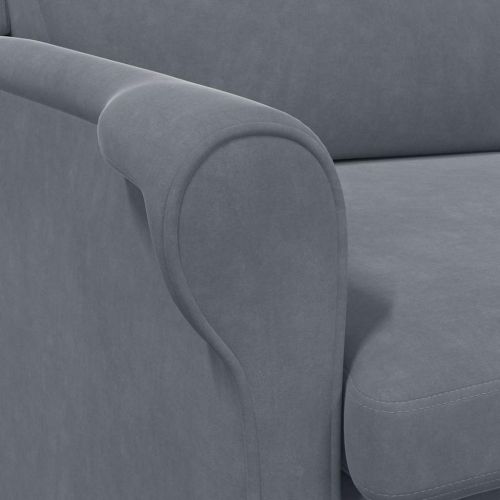 фотьойл Тъмносив Кадифе