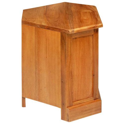 Ъгловшкафзателевизор с чекмедже Естествен 79 x 40 x 46 см