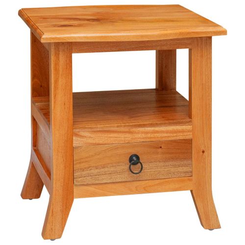 Нощен шкаф Естествен 40 x 40 x 45,5 см Масивно махагоново дърво