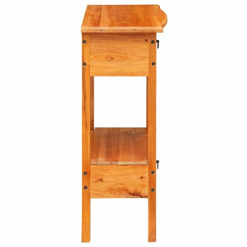 Конзолна маса с чекмедже Естествен 50,5 x 30 x 75,5 см