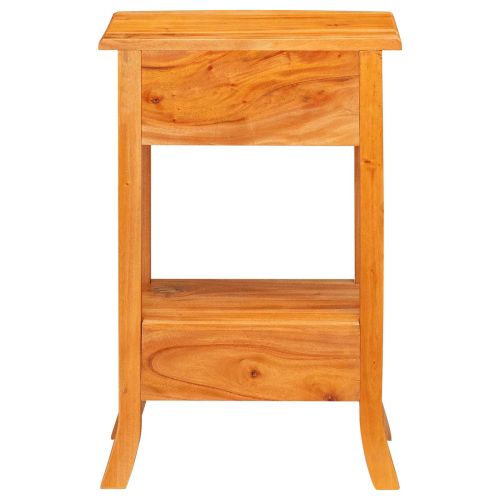 Конзолна маса с чекмедже Естествен 50,5 x 30 x 75,5 см