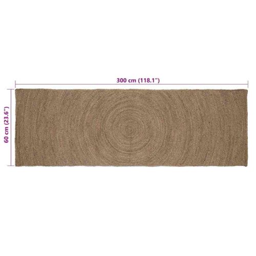 Килими за помещение Сиво 60 x 300 cm юта