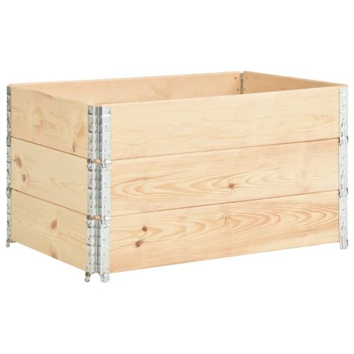 Палетни страници, 3 бр, 50x100 см, борова дървесина масив