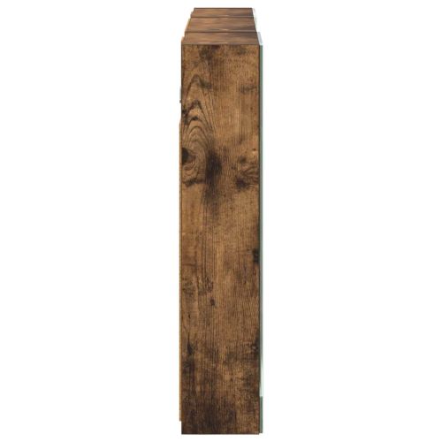 Комплект шкафове за баня с рафт 3 pcs 100 x 10,5 x 50 см