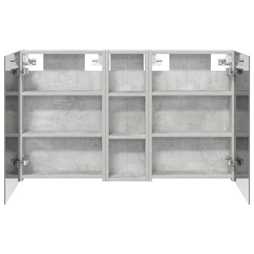 Комплект шкафове за баня с рафт 3 pcs 100 x 10,5 x 60,5 см