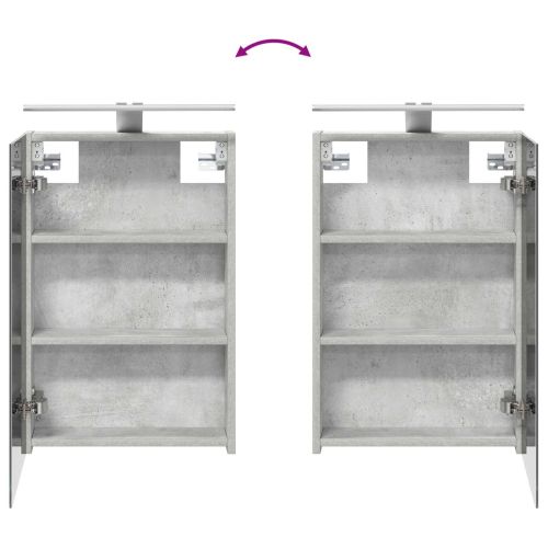 Комплект шкафове за баня с рафт 3 pcs 100 x 10,5 x 60,5 см