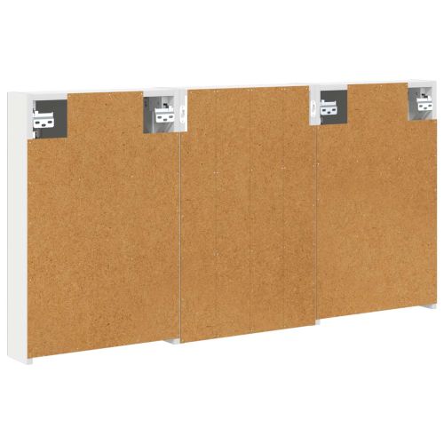 Комплект шкафове за баня с рафт 3 pcs 120 x 10,5 x 60,5 см