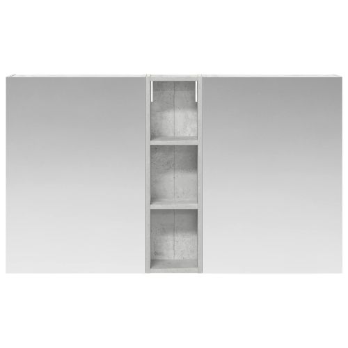 Комплект шкафове за баня с рафт 3 pcs 120 x 14,5 x 70 см