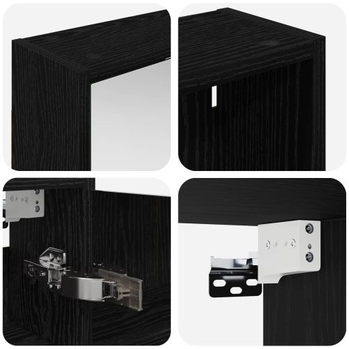 Комплект шкафове за баня 3 pcs 106 x 16 x 62,5 см