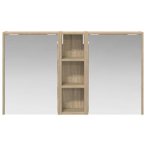 Комплект шкафове за баня 3 pcs 106 x 16 x 62,5 см