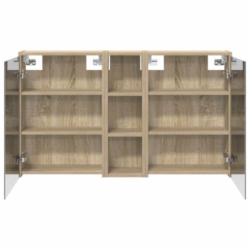 Комплект шкафове за баня 3 pcs 106 x 16 x 62,5 см