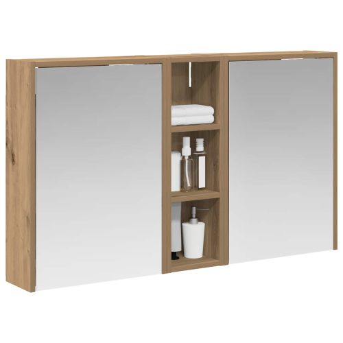 Комплект шкафове за баня 3 pcs 106 x 16 x 62,5 см