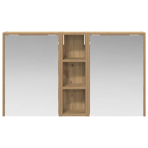 Комплект шкафове за баня 3 pcs 106 x 16 x 62,5 см