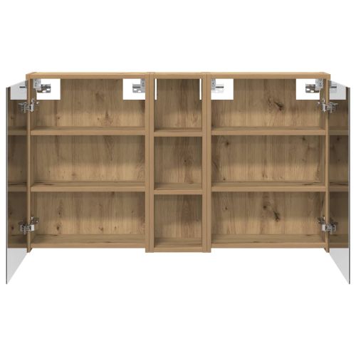 Комплект шкафове за баня 3 pcs 106 x 16 x 62,5 см